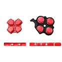 OSTENT Buttons Key Pad Set Repair Replacement for Sony PSP 3000 Series Console Color Red