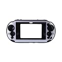 OSTENT Colorful Aluminum Metal Skin Protective Cover Case for Sony PS Vita PSV PCH-2000 - Color Silver