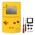 OSTENT Full Housing Shell Case Cover Replacement for Nintendo GBC Gameboy Color Console Color Yellow