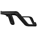 OSTENT Light Gun Attachment for Nintendo Wii/Wii U Remote Nunchuck Zapper Shooting Games Color Black