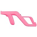 OSTENT Light Gun Attachment for Nintendo Wii/Wii U Remote Nunchuck Zapper Shooting Games Color Pink