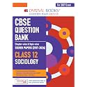 Oswaal CBSE Class 12 Sociology Question Bank | Chapter & Topic-wise Solved Papers (2017–2026) | Based on Latest Syllabus (April 2026) | Includes 2026 Papers | For 2027 Exam
