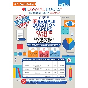 oswaal cbse term 2 mathematics standard class 10 sample question paper book for term-2 2022 exam