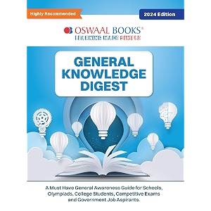 oswaal general knowledge digest for 2024 exam  gk  school olympiads  upsc state psc ssc bank po clerk bba mba rrb nda cds capf epfo nra cet clat govt jobs