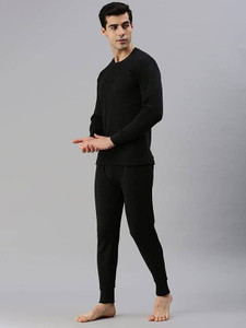 oswal inner men top - pyjama set thermal