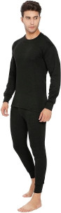 oswal inner men top - pyjama set thermal