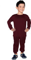 OSWAL JBI Top - Pyjama Set Thermal For Boys (Brown, Pack of 1)