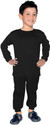 OSWAL JBI Top - Pyjama Set Thermal For Boys (Black, Pack of 1)