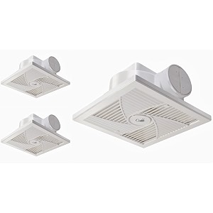 ceiling ventilationexhaust fan200mm8 inch white  made in india pack of 3