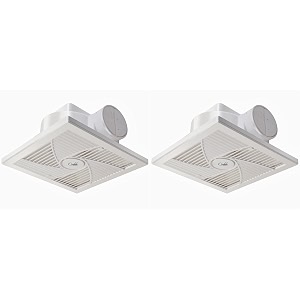 ceiling ventilationexhaust fan200mm8 inch white  made in india pack of 2