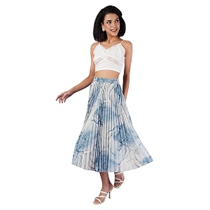 OTABU Exquisite Marble Elegance A-Line Printed