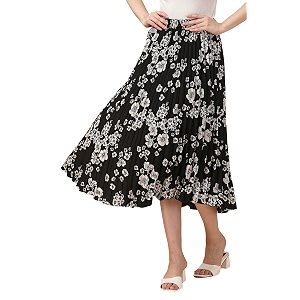 OTABU Womens Girls Midi Skirt