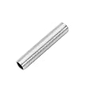 Othmro Zinc Plated Lamp Pipe Nipple M10 50mm Length 1mm Pitch All Threaded 10Pcs