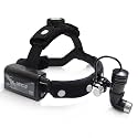 OTICA 10W ENT Surgical LED Headlight High-Intensity Medical Headlamp for Doctors Hospital Dental Examination Portable Rechargeable Headlight (Brightness and Spot Size Control) - Black