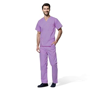 otica men scrub suite for doctors nurses dentists and healthcare professionalsmordern fitcottonunifrom for doctor xs purple
