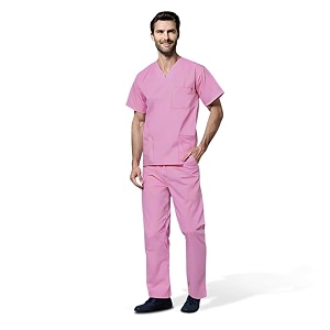 otica men scrub suite for doctors nurses dentists and healthcare professionalsmordern fitcottonunifrom for doctor xl baby pink