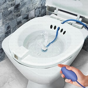 otica sitz bath for hemorrhoids sitz bath for toilet seat postpartum care perineum relief sits bath kit for women - wide seat deeper sitz tub bowl