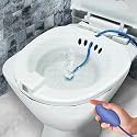 OTICA Sitz Bath for Hemorrhoids, Sitz Bath for Toilet Seat, Postpartum Care, Perineum Relief, Sits Bath Kit for Women - Wide Seat, Deeper sitz tub Bowl