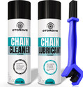 OTO2EYE Bike Chain Lubricant and Chain Cleaner Spray With Cleaning Brush For Motorcycle and Bicycle Chain Oil