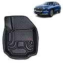 OTO2EYE Car Floor Mat 4.5D Compatible for Maruti Suzuki Grand Vitara (2022 to 2026) All Model, 100% Waterproof Tray Shape, Set of 3 Pieces, Top Notch PVC 4.5D Foot Mats, Washable, 1 Year Warranty
