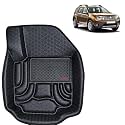 OTO2EYE Car Floor Mat 4.5D Compatible for Renault Duster (2014 to 2022) All Model, 100% Waterproof Tray Shape, Set of 3 Pieces, Top Notch PVC 4.5D Foot Mats, Washable, 1 Year Warranty