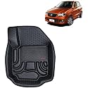 OTO2EYE Car Floor Mat 4.5D Compatible for Maruti Suzuki Alto K10 (2022 to 2026) All Model, 100% Waterproof Tray Shape, Set of 3 Pieces, Top Notch PVC 4.5D Foot Mats, Washable, 1 Year Warranty