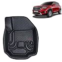 OTO2EYE Car Floor Mat 4.5D Compatible for Kia Seltos (2019 to 2023) All Model, 100% Waterproof Tray Shape, Set of 3 Pieces, Top Notch PVC 4.5D Foot Mats, Washable, 1 Year Warranty