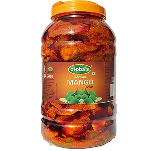 otoba39s mewar mango pickle 5kg handmade stuffed aam ka achar  masaledaar in mustard oil