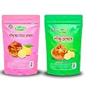 Otoba's Sweet Lime Pickle &amp; Spicy Lime Pickle Combo (200g Each) | Nimbu Ka Mitha Achar &amp; Nimbu Ka Thikha Achar | Traditional Indian Pickles