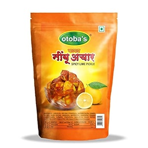 otoba39s chatpata spicy lime pickle 200g  handmade stuffed nimbu ka achar  sweet amp tangy lemon pickle  authentic rajasthani condiment