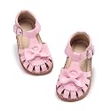 Otter MOMO Toddler Little Flower Girl Sandals Princess Dress Shoes Wedding