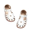 Otter MOMO Toddler Little Flower Girl Sandals Princess Dress Shoes Wedding
