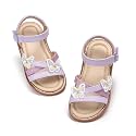 Otter MOMO Toddler Little Flower Girl Sandals Princess Dress Shoes Wedding
