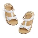 Otter MOMO Toddler Little Flower Girl Sandals Princess Dress Shoes Wedding