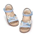 Otter MOMO Toddler Little Flower Girl Sandals Princess Dress Shoes Wedding