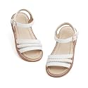 Otter MOMO Toddler Little Flower Girl Sandals Princess Dress Shoes Wedding