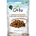 Otto Nuts - Cocoa Roasted Turkish Hazelnuts, Non-GMO Naturally Vegan Snack, Good Source of Protein | 5 OZ with Resealable Bag