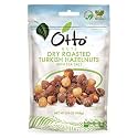 Otto Nuts - Dry Roasted Turkish Hazelnuts with Sea Salt, Non-GMO Naturally Vegan Snack | Pack of 12