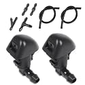 OTUAYAUTO Windshield Washer Nozzles Kit for 2011 2012 2013 2014 2015 2016 2017 Honda Odyssey - Front Windshield Spray Nozzles Wiper Spray Washer Jet Fluid Hose, Replacement OEM #76810TK8A21