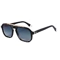 OUANGANC Square Aviator Polarized Sunglasses for Women Men 70s Vintage