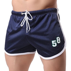 Ouber Mens Fitted Shorts Bodybuilding Workout Gym