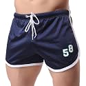 Ouber Men39s Fitted Shorts Bodybuilding Workout Gym