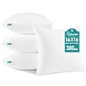 Oubonun 16 x 16 Throw Pillow Inserts Set of 4
