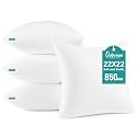 Oubonun 22 x 22 Throw Pillow Inserts Set of 4