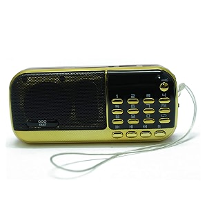 oud multi-use rechargeable speaker music player with usb disk support led screen hi-fi sound usb amp tf card support
