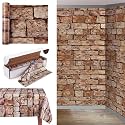 Oudain 54 Inch x 100 ft Wall Backdrop Tablecloth Roll with Cutter Box