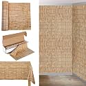 Oudain 54 Inch x 100 ft Bamboo Reeds Tablecloth Roll with Cutter Box