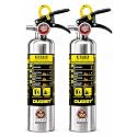 Ougist Class K Kitchen Fire Extinguisher for Grease, 34 fl oz Each, 2-Pack
