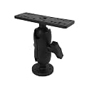 OUKENS Boating Fish Finder Mount, 360 Degree Ruotare Electronic Mount Electronic Fish Finder Mount GPS Plate Rotating