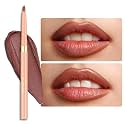 Oulac Brown Lip Liner Pencil, Waterproof Retractable Lipliner Crayon, Smooth, Long-lasting and waterproof Formula, Contour your lips, Vegan Beauty, 06 Body Talk